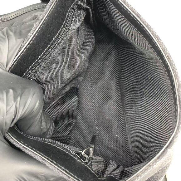 Authentic Gucci Black Canvas Belt Bag - Picture 12 of 14